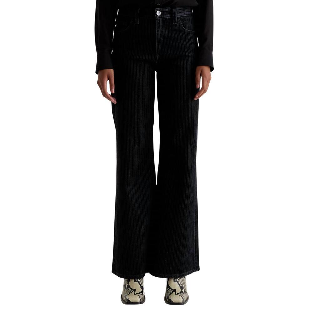 NEW AG JEANS saige wide leg corduroy jeans in dress it up